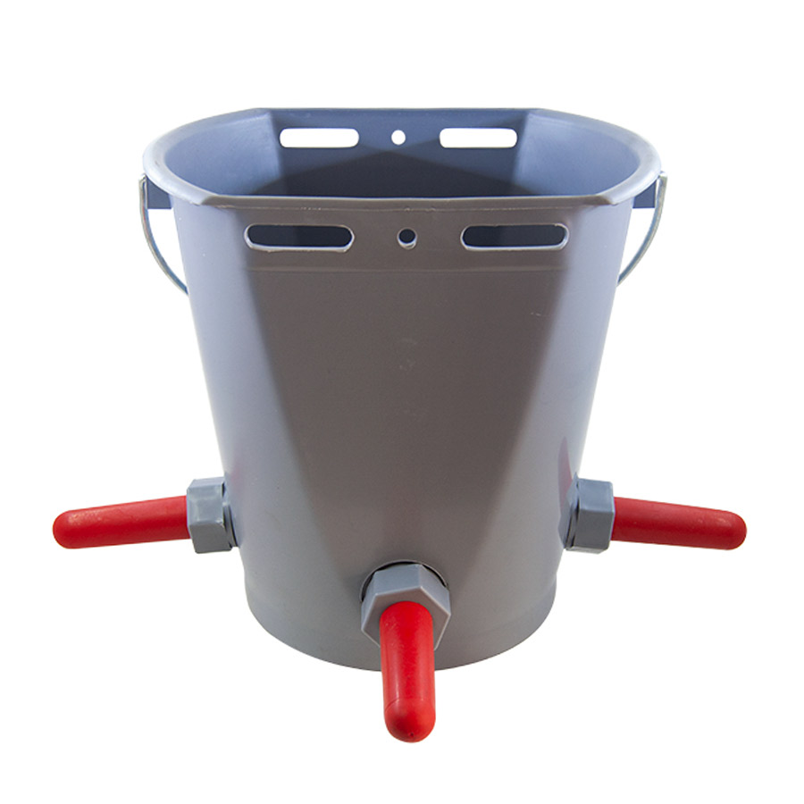 Multi Feeder Triple Calf Feeding Bucket