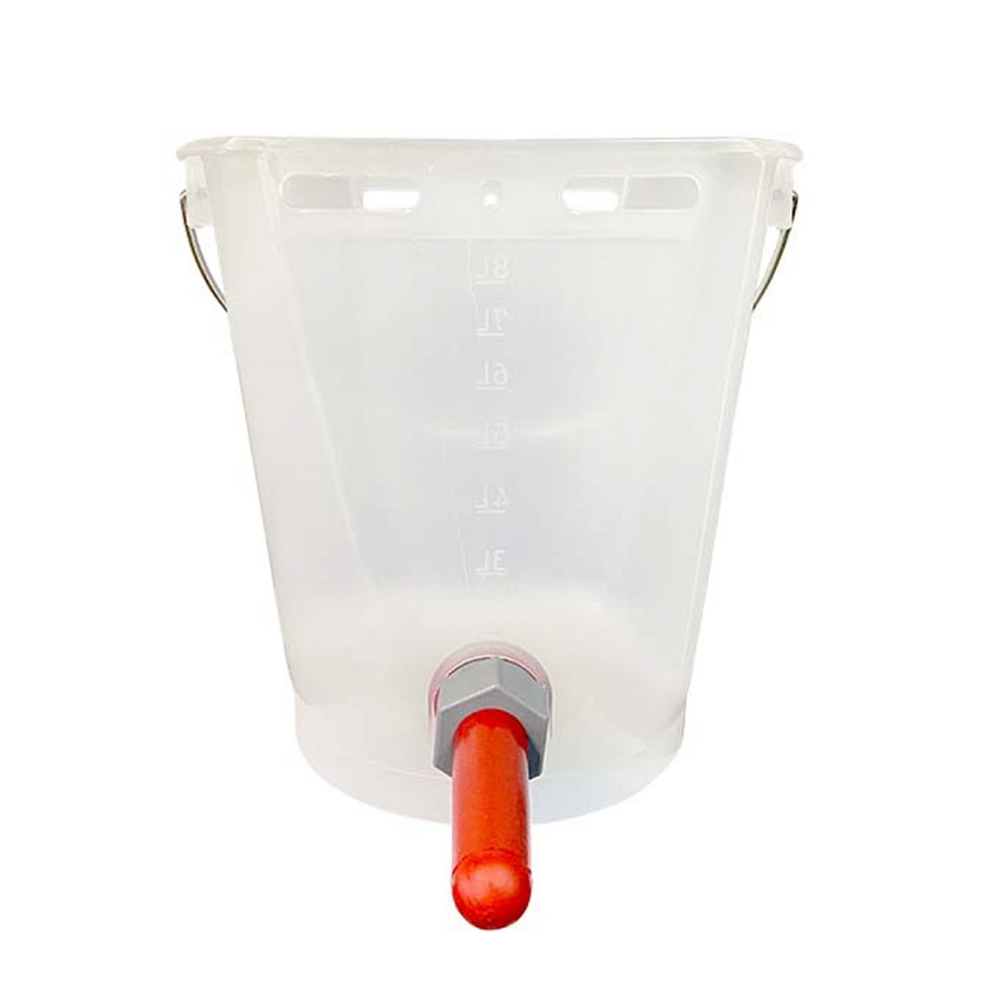 CALF FEEDING BUCKET COMPLETE SET (Transparent)