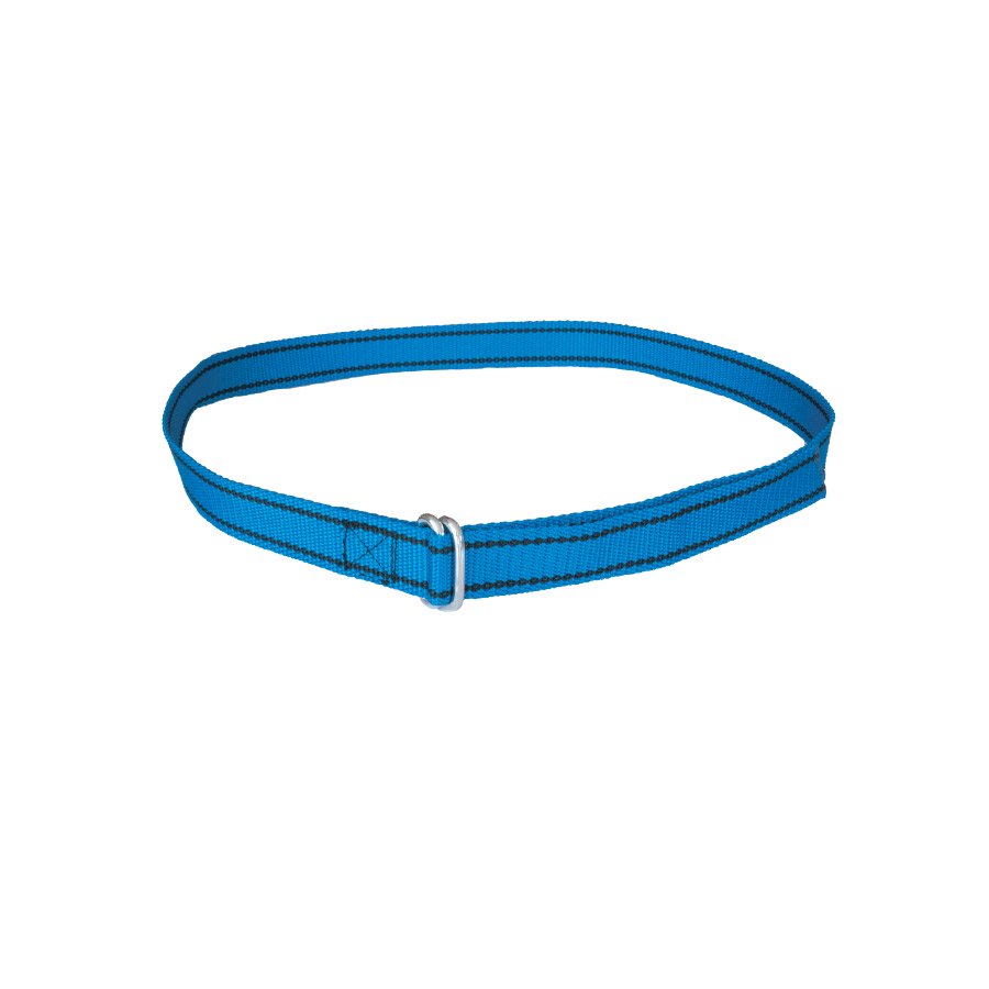 Boyun Askı Kayışı Mavi / Siyah Oval Tokalı 40mm